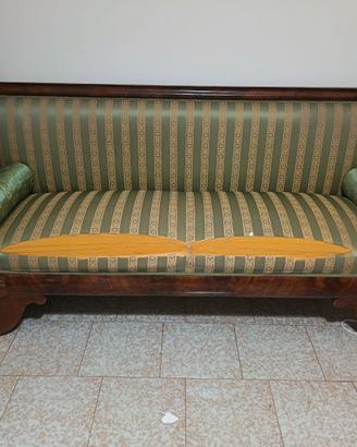 Divano d'epoca stile Biedermeier / Impero impialla