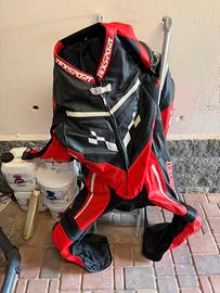 Tuta pelle moto tg 52