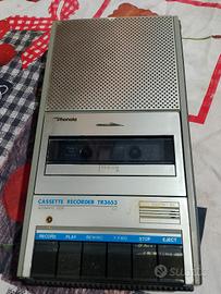 Registratore cassette mangianastri Phonola '70