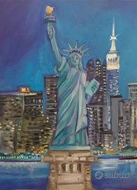   statua della libertà |arte
