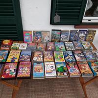 34 VHS cartoni vintage