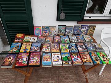 34 VHS cartoni vintage