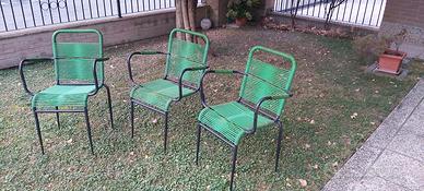 sedie " spaghetti " anni 60