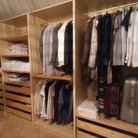 cabina armadio in 4 moduli dimensione 400x60x235cm