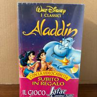 VHS Disney Aladdin con gioco Jafar