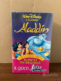 VHS Disney Aladdin con gioco Jafar