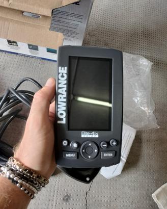 ecoscandaglio Lowrance elite 4x chirp 