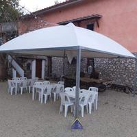 GAZEBO  6X6  NUOVO ZINCATO