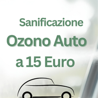 sanificazione per auto ozono auto
