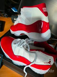 air jordan 11 retro cherry tg.43 ds