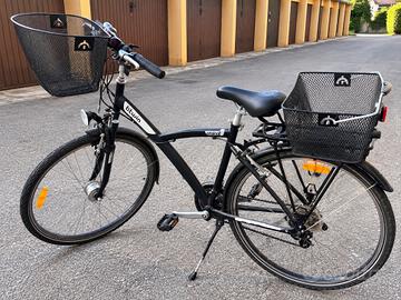 Bici B’Twin Original 5 – accessoriata con 2 cestin