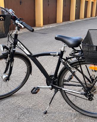 Bici B’Twin Original 5 – accessoriata con 2 cestin