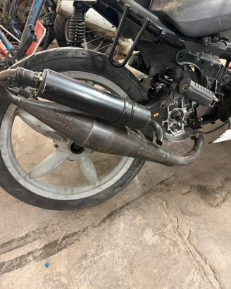 scarico stage 6 mk1 minarelli orizzontale