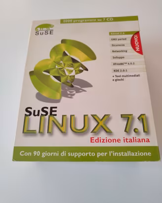 Suse Linux 7.1 Italiano SOFTWARE