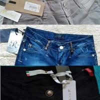 Stock abbigliamento pantaloni italiani