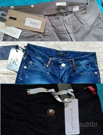 Stock abbigliamento pantaloni italiani