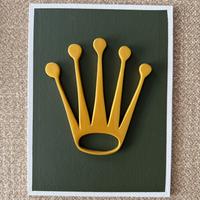 Quadro Fatto a mano, logo Rolex