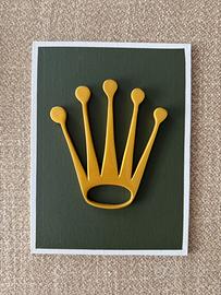 Quadro Fatto a mano, logo Rolex