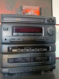 impianto stereo intage AIWA anni 90