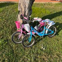 Bici da bambina con Kit Rotelle