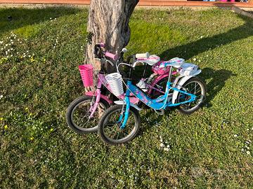 Bici da bambina con Kit Rotelle