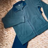 Completo tipo tuta in pile