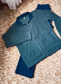 Completo tipo tuta in pile