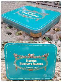 Antica scatola di latta Huntley e Palmers