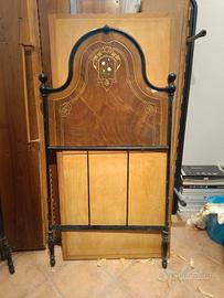 letto antico in ferro 