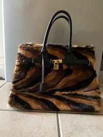 Borsa in vera peliiccia