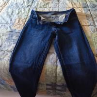 jeans da donna colore blu elasticizzato per 44 46