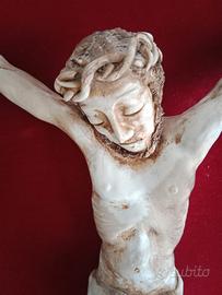 Crocifisso in ceramica fatto a mano (Sardegna)