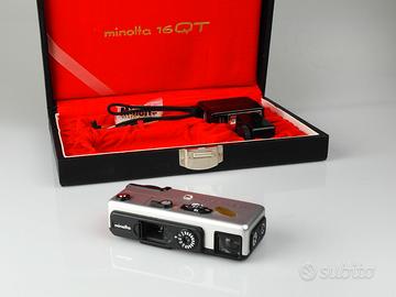Minolta 16 QT fotocamera spia analogica