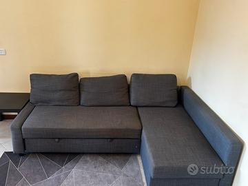 Divano letto angolare  contenitore Ikea