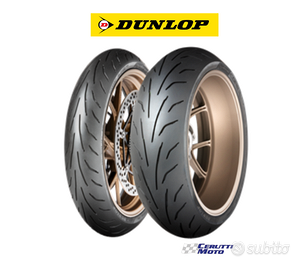 Coppia gomme Dunlop Qualifier Core 120 + 190/50
