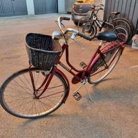 bici da donna route da 27 con cestino 