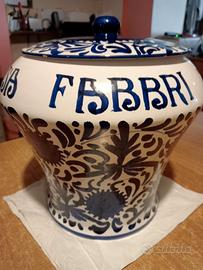 Vaso AMARENA FABBRI dipinto a mano - H. cm 26