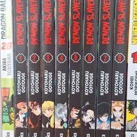 Manga Demon Slayer 1-8 in italiano