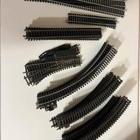 Lotto 45 pezzi binari trenino Lima