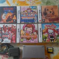 Nintendo DS Lite con 7 giochi