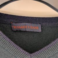Maglione Trussardi Jeans verde scuro taglia S