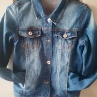 Giubbino jeans bambina 