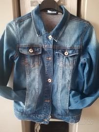 Giubbino jeans bambina 