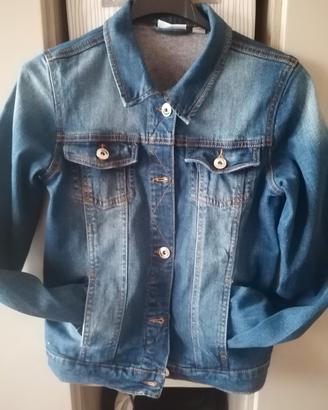 Giubbino jeans bambina 