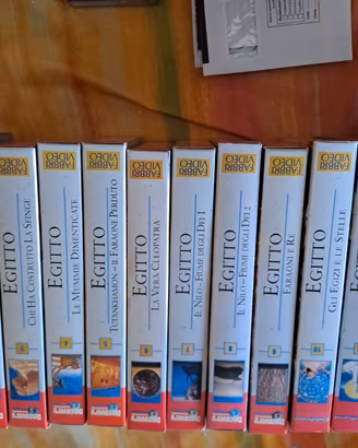 Collezione VHS Egitto Discovery Channel