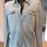 Camicia di jeans Abercrombie&Fitch S