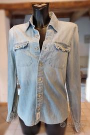 Camicia di jeans Abercrombie&Fitch S