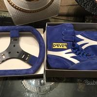 Scarpe e volante DRIVER da pista NUOVI IMBALLATI