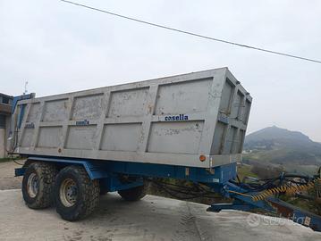 Rimorchio agricolo Casella 140 quintali 