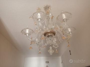 Lampadari in vetro di murano